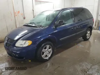 2005 Dodge Caravan SXT with VIN 1D4GP45R75B386231, listed as a Copart auction lot 42395305 with 217,652 mi miles and Salvage Title. Bid and sale history available at carsss.com. Image 1.