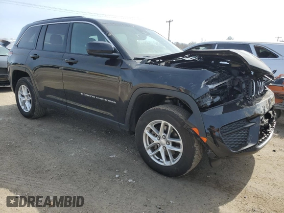 2024 Jeep Grand Cherokee Altitude X with VIN 1C4RJHAG1RC194161, listed as a Copart auction lot 49247525 with 7,509 mi miles and Salvage title. Bid and sale history available at DreamBid. Image 4.