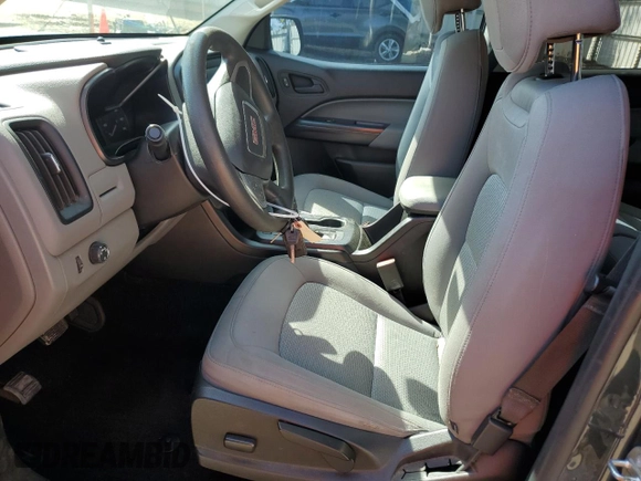 2017 GMC Canyon 2WD with VIN 1GTG5BEA7H1246305, listed as a Copart auction lot 46654165 with 105,915 mi miles and Salvage Title. Bid and sale history available at carsss.com. Image 7.