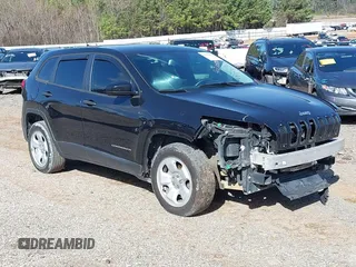 2016 Jeep Cherokee Sport with VIN 1C4PJLAB3GW274135, listed as a IAAI auction lot 40210694 with 141,989 mi miles and . Bid and sale history available at DreamBid. Image 1.