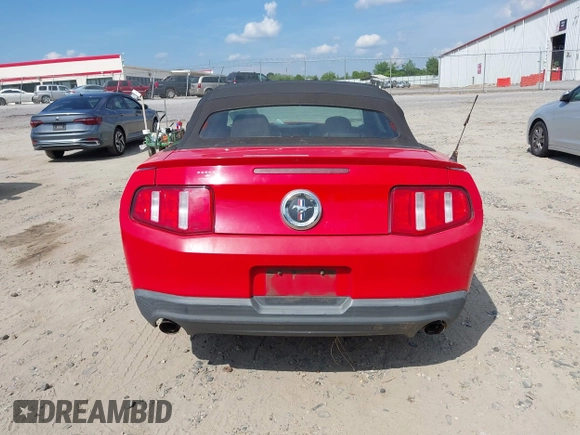 2012 Ford Mustang V6 with VIN 1ZVBP8EM1C5201733, listed as a IAAI auction lot 42162220 with 311,404 mi miles and . Bid and sale history available at DreamBid. Image 17.