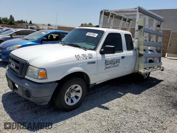 2011 Ford Ranger XL with VIN 1FTKR1EEXBPA10991, listed as a Copart auction lot 58537064 with 102,897 mi miles and Salvage Title. Bid and sale history available at carsss.com. Image 1.