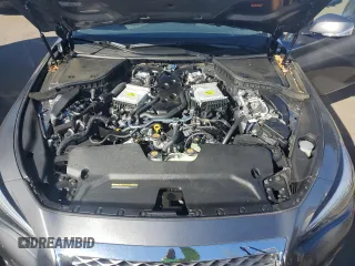 2024 Infiniti Q50 Luxe with VIN JN1EV7BR0RM631433, listed as a Copart auction lot 74363754 with 4,825 mi miles and Salvage Title. Bid and sale history available at DreamBid. Image 11.