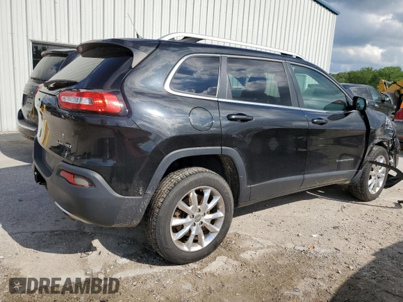 2014 Jeep Cherokee Limited z VIN 1C4PJMDS1EW133918, wystawiony jako Copart lot #55313535 z przebiegiem 141 988 mil mil oraz Szkoda całkowita • Salvage title. Historia ofert i sprzedaży dostępna na DreamBid. Obrazek 3.
