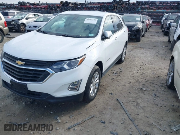 2020 Chevrolet Equinox LT with VIN 2GNAXUEV5L6154637, listed as a IAAI auction lot 41056532 with 78,380 mi miles. Bid and sale history available at carsss.com. Image 2.