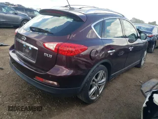 2011 Infiniti EX Journey with VIN JN1AJ0HR4BM851933, listed as a Copart auction lot 67425694 with Not Provided miles and Salvage Title. Bid and sale history available at carsss.com. Image 3.