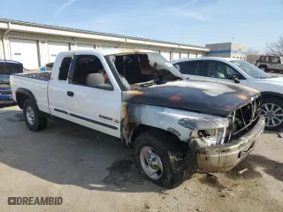 2001 Dodge Ram 1500 with VIN 3B7HC13Y01M534518, listed as a Copart auction lot 48666025 with 0 mi miles and Salvage Title. Bid and sale history available at carsss.com. Image 4.
