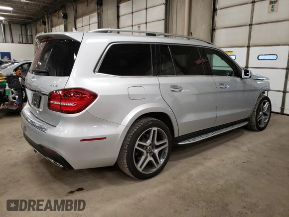2019 Mercedes-Benz GLS 550 with VIN 4JGDF7DE2KB199019, listed as a Copart auction lot 38780634 with 38,367 mi miles and . Bid and sale history available at DreamBid. Image 3.
