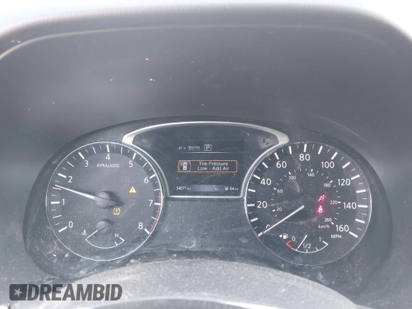 2017 Nissan Pathfinder SV with VIN 5N1DR2MM7HC610550, listed as a IAAI auction lot 41797183 with 54,071 mi miles. Bid and sale history available at carsss.com. Image 7.