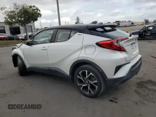 2019 Toyota C-HR XLE with VIN NMTKHMBX8KR084750, listed as a Copart auction lot 47681295 with 43,661 mi miles and Non Repairable. Bid and sale history available at carsss.com. Image 2.