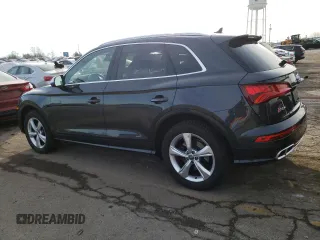 2018 Audi SQ5 Premium Plus with VIN WA1A4AFY8J2008343, listed as a Copart auction lot 79238053 with 77,143 mi miles and . Bid and sale history available at DreamBid. Image 2.