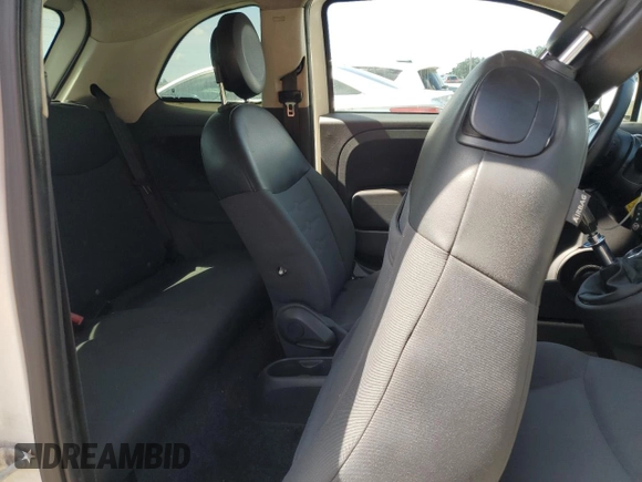 2013 FIAT 500 Pop with VIN 3C3CFFARXDT543669, listed as a Copart auction lot 64360145 with 107,481 mi miles and Salvage title. Bid and sale history available at DreamBid. Image 10.