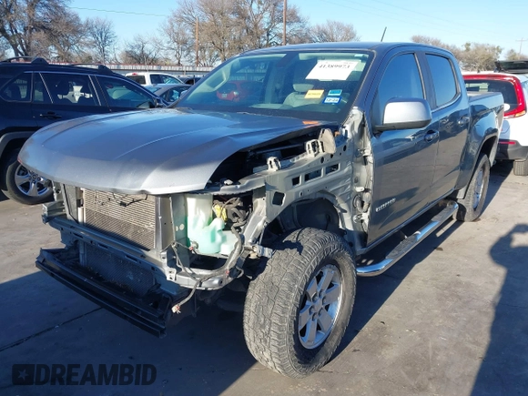 2019 Chevrolet Colorado 2WD Work Truck with VIN 1GCGSBEN9K1204074, listed as a IAAI auction lot 41389973 with 132,301 mi miles. Bid and sale history available at carsss.com. Image 2.
