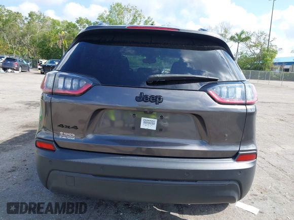 2021 Jeep Cherokee Latitude Plus with VIN 1C4PJMLB6MD117029, listed as a IAAI auction lot 42167039 with 68,717 mi miles and . Bid and sale history available at DreamBid. Image 16.