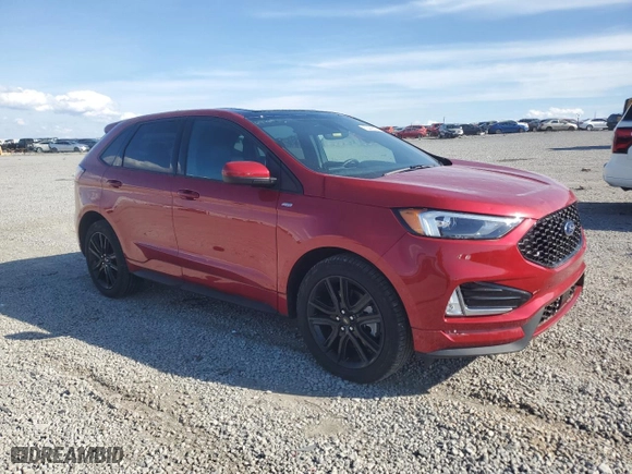 2022 Ford Edge SEL with VIN 2FMPK4J95NBA95427, listed as a Copart auction lot 50449055 with 14,119 mi miles and Salvage Title. Bid and sale history available at carsss.com. Image 4.