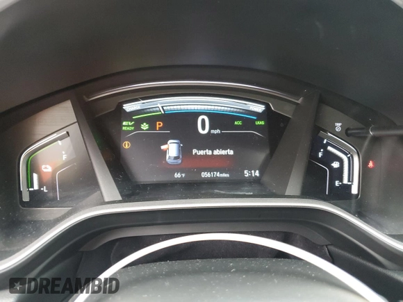 2020 Honda CR-V EX-L with VIN 7FART6H86LE017990, listed as a Copart auction lot 60563125 with 56,174 mi miles and Salvage title. Bid and sale history available at DreamBid. Image 9.
