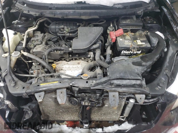 2012 Nissan Rogue SV with VIN JN8AS5MV1CW378500, listed as a Copart auction lot 88691675 with 147,524 mi miles and Salvage Title. Bid and sale history available at carsss.com. Image 12.