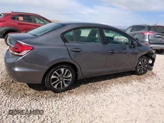 2014 Honda Civic Sedan EX with VIN 2HGFB2F84EH551839, listed as a Copart auction lot 50964295 with 123,189 mi miles and Salvage Title. Bid and sale history available at carsss.com. Image 3.
