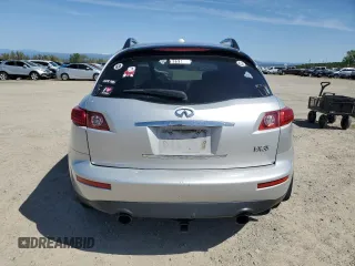 2007 Infiniti FX with VIN JNRAS08W77X206232, listed as a Copart auction lot 52020325 with 189,266 mi miles and Clean Title. Bid and sale history available at carsss.com. Image 6.