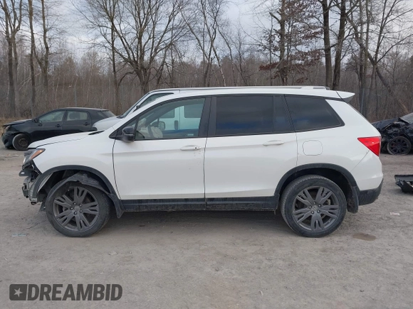 2021 Honda Passport EX-L с VIN 5FNYF8H55MB004813, выставлен на аукционе IAAI как лот 41262942 с пробегом 69 585 миль миль и . История ставок и продаж доступна на DreamBid. Изображение 14.