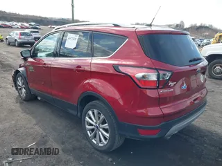 2017 Ford Escape Titanium with VIN 1FMCU0JD9HUC71738, listed as a IAAI auction lot 41673228 with 173,615 mi miles. Bid and sale history available at carsss.com. Image 3.