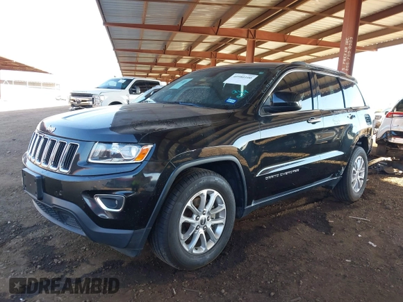 2014 Jeep Grand Cherokee Laredo with VIN 1C4RJEAG3EC472714, listed as a IAAI auction lot 40980100 with 124,603 mi miles. Bid and sale history available at carsss.com. Image 18.