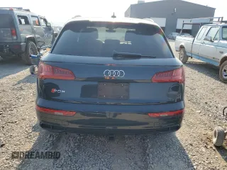 2020 Audi SQ5 Premium Plus with VIN WA1B4AFY7L2075541, listed as a Copart auction lot 64993524 with 28,372 mi miles and Salvage Title. Bid and sale history available at DreamBid. Image 6.