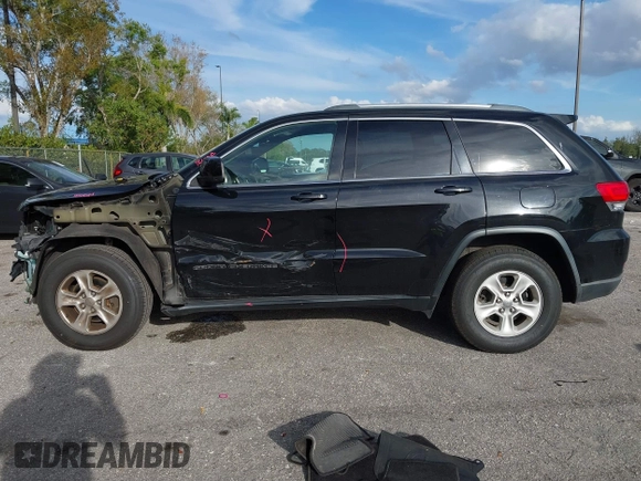 2017 Jeep Grand Cherokee Laredo with VIN 1C4RJEAG5HC663930, listed as a IAAI auction lot 41684918 with 91,063 mi miles. Bid and sale history available at carsss.com. Image 15.