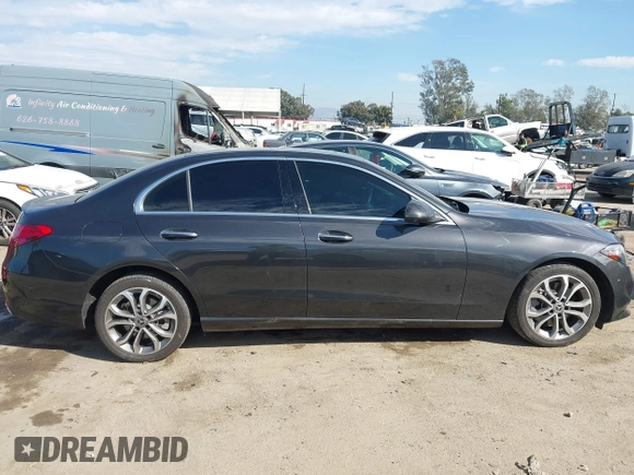 2023 Mercedes-Benz C 300 with VIN W1KAF4GB0PR115775, listed as a IAAI auction lot 41591564 with 22,332 mi miles and . Bid and sale history available at DreamBid. Image 13.