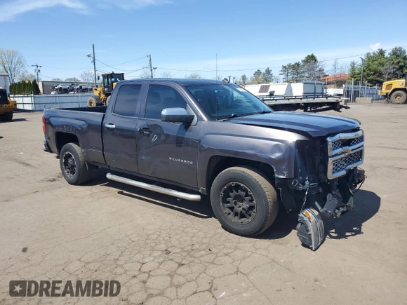 2014 Chevrolet Silverado 1500 LT with VIN 1GCRCREH0EZ415162, listed as a Copart auction lot 53954945 with 232,391 mi miles and Salvage Title. Bid and sale history available at DreamBid. Image 4.