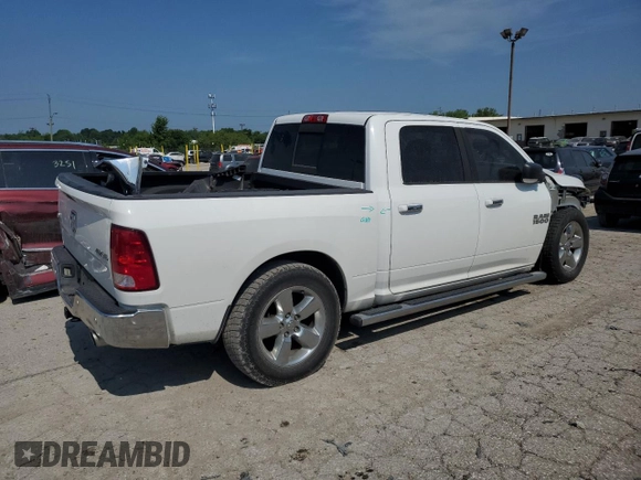 2016 Ram 1500 Big Horn with VIN 3C6RR7LT3GG344754, listed as a Copart auction lot 61974355 with 141,114 mi miles and Salvage title. Bid and sale history available at DreamBid. Image 3.