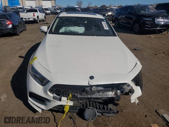 2019 Mercedes-Benz CLS with VIN WDD2J5KB8KA036393, listed as a Copart auction lot 76915454 with 44,073 mi miles and Non Repairable. Bid and sale history available at carsss.com. Image 5.