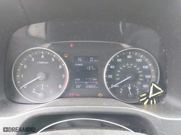 2017 Hyundai Elantra SE with VIN 5NPD74LF6HH149354, listed as a IAAI auction lot 42069950 with 133,653 mi miles. Bid and sale history available at carsss.com. Image 7.