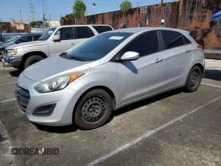 2017 Hyundai Elantra GT with VIN KMHD35LH6HU379562, listed as a Copart auction lot 52121105 with 104,405 mi miles and Clean Title. Bid and sale history available at carsss.com. Image 1.