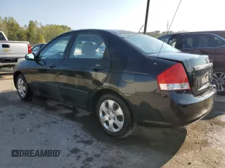 2007 Kia Spectra EX with VIN KNAFE121075393337, listed as a Copart auction lot 71404134 with 112,552 mi miles and Non Repairable. Bid and sale history available at carsss.com. Image 2.