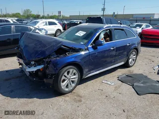 2024 Audi A4 allroad Premium Plus with VIN WA18AAF40RA006009, listed as a IAAI auction lot 41868792 with 1 mi miles. Bid and sale history available at carsss.com. Image 2.