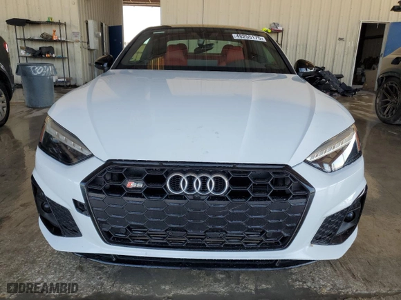 2020 Audi S5 Coupe Premium Plus with VIN WAUP4AF51LA001343, listed as a Copart auction lot 48255175 with NaN miles and Non Repairable. Bid and sale history available at carsss.com. Image 5.