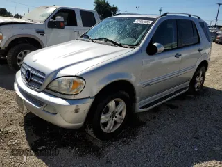 2005 Mercedes-Benz M 350 with VIN 4JGAB57E25A521912, listed as a Copart auction lot 63802505 with 123,865 mi miles and Clean title. Bid and sale history available at DreamBid. Image 1.