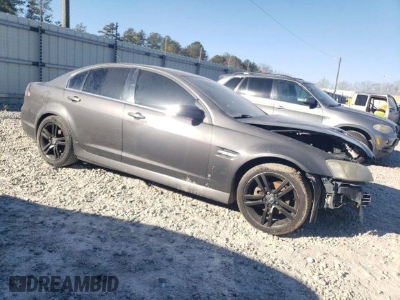2009 Pontiac G8 with VIN 6G2ER57739L236544, listed as a Copart auction lot 85978604 with 147,908 mi miles and Salvage Title. Bid and sale history available at carsss.com. Image 4.