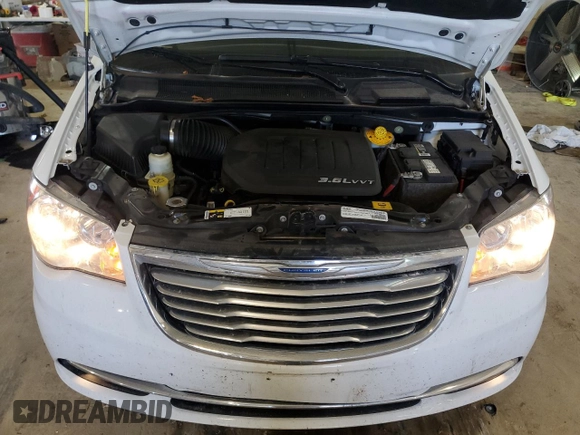 2016 Chrysler Town & Country Touring L Anniversary Edition with VIN 2C4RC1CG3GR284592, listed as a Copart auction lot 62499194 with 98,428 mi miles and Salvage Title. Bid and sale history available at DreamBid. Image 12.