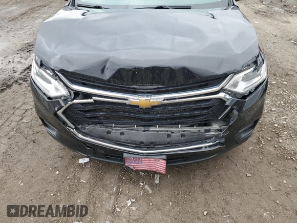 2020 Chevrolet Traverse LS with VIN 1GNEVFKW0LJ157691, listed as a Copart auction lot 52372065 with 159,689 mi miles and Salvage title. Bid and sale history available at DreamBid. Image 12.