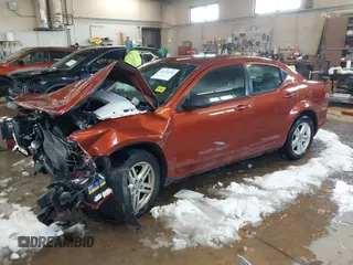 2012 Dodge Avenger SXT with VIN 1C3CDZCB0CN154559, listed as a IAAI auction lot 41618230 with 171,497 mi miles and . Bid and sale history available at DreamBid. Image 17.