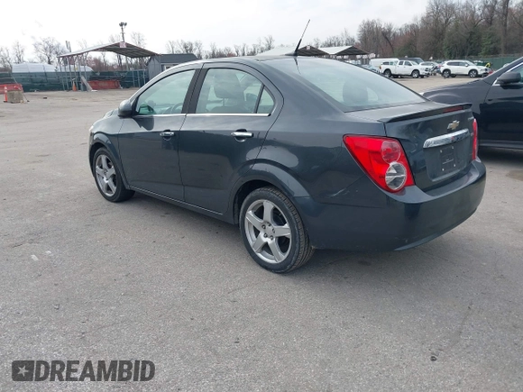 2014 Chevrolet Sonic LTZ with VIN 1G1JE5SB1E4200234, listed as a IAAI auction lot 41850396 with 173,324 mi miles. Bid and sale history available at carsss.com. Image 3.