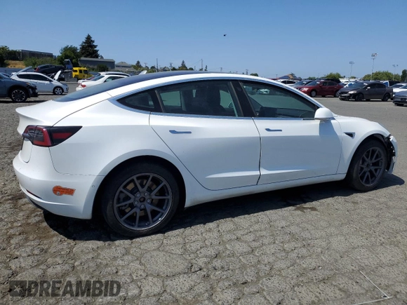 2019 Tesla Model 3 Mid Range with VIN 5YJ3E1EA3KF425125, listed as a Copart auction lot 56072995 with 105,345 mi miles and Salvage Title. Bid and sale history available at DreamBid. Image 3.