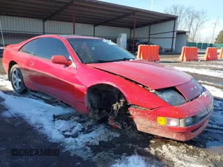 1991 Nissan 300ZX z VIN JN1RZ26H9MX506206, wystawiony jako IAAI lot #41602782 z przebiegiem 262 031 mil mil oraz . Historia ofert i sprzedaży dostępna na DreamBid. Obrazek 1.