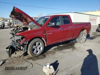 2010 Dodge 1500 SLT with VIN 1D7RB1GT5AS111825, listed as a Copart auction lot 46665345 with 175,885 mi miles and Salvage Title. Bid and sale history available at carsss.com. Image 1.