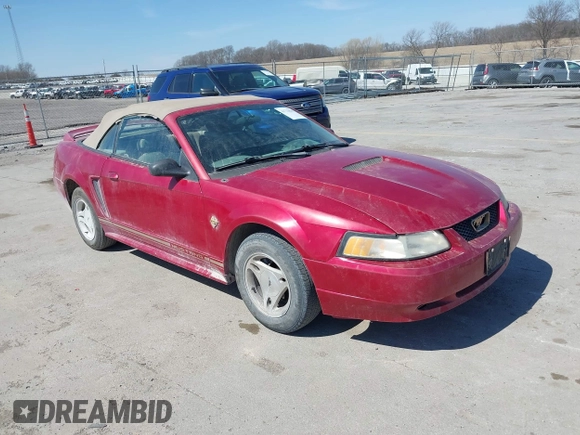 1999 Ford Mustang with VIN 1FAFP4445XF193138, listed as a IAAI auction lot 41716629 with 124,477 mi miles and . Bid and sale history available at DreamBid. Image 1.