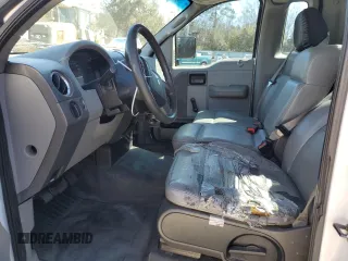 2005 Ford F-150 XL with VIN 1FTRF12W25NA30270, listed as a Copart auction lot 47606965 with 288,963 mi miles and Salvage Title. Bid and sale history available at carsss.com. Image 7.
