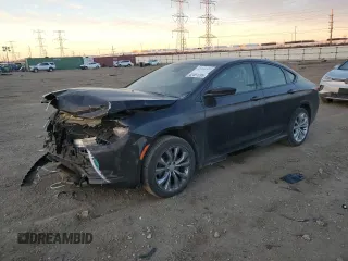 2015 Chrysler 200 S with VIN 1C3CCCBB9FN626490, listed as a Copart auction lot 42451235 with 107,035 mi miles and Salvage Title. Bid and sale history available at carsss.com. Image 1.