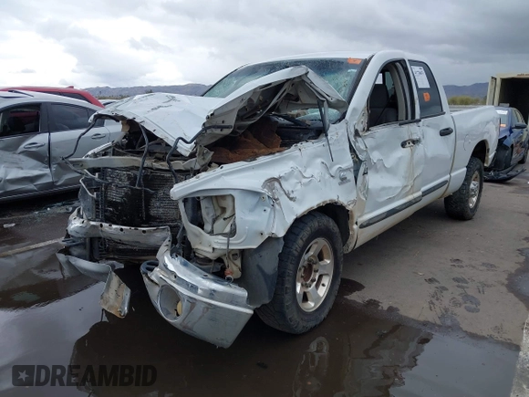 2007 Dodge 2500 SLT with VIN 3D7KR28A17G806433, listed as a IAAI auction lot 41728653 with Not Provided miles and . Bid and sale history available at carsss.com. Image 17.